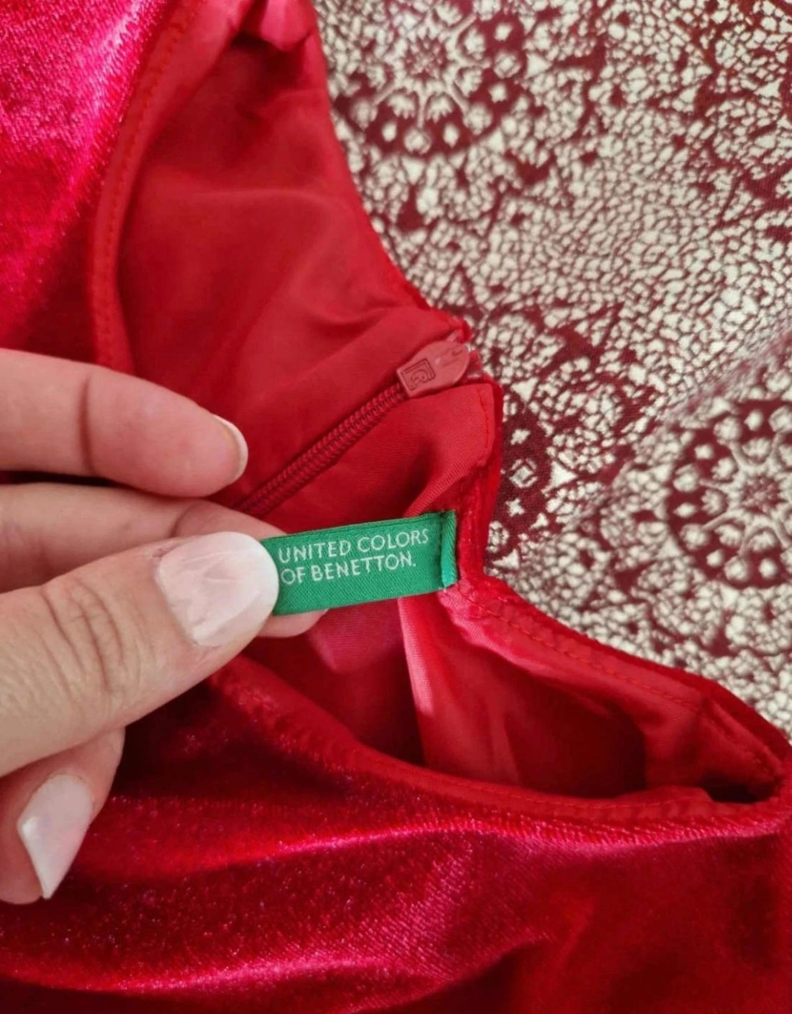 Benetton feestjurk | Robe de Fête / Noël Benetton – photo 3